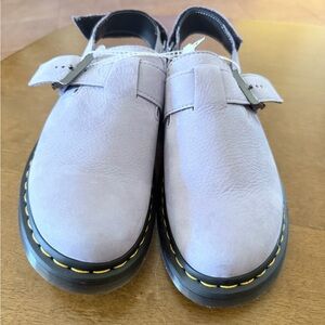 DR MARTENS NWOT LILAC MULES